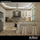Welbom Glass Door Wood Kitchen Cabinets