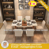Promote Sales Fiberglass Malleable Dining Table (HX-8DN043)