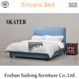 Modern Bedroom Furniture American Style Fabric Bed Sk09