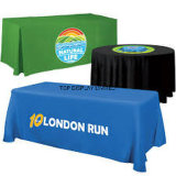 Perfect Advertising Trade Show Polyester Full Full Table Cover Features Tablecloth