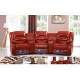 Home Theater Recliner Sofa with Massage Function 6008TV