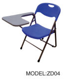 Plastic Folding Chairs, Folding Training Chair, Folding Chair with Tablet (ZD04)