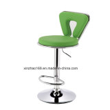 Hot Sale Modern Design Stainless Steel High Colorful Leather Bar Stool Bar Chair