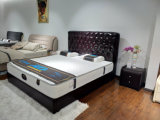 Hot Sales Good Quality Half Leather Soft Bed (SBT-34)