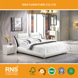 A1026 Single Classic Leather Bed Design