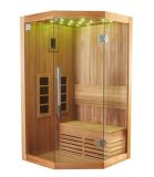 New and Fashion Romantic Colorful LED Light Leisure Luxury Far Infrared Sauna Room I-011
