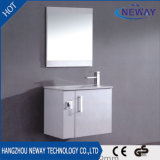 Simple Design Wall Mounted Plastic Bathroom Cabinet with Mirror