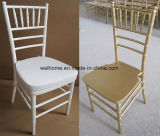 Low Price Factory White Wood Tiffany Chair for Wedding