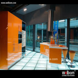Welbom 19-Year Experience Manufacturer of Yellow Lacquer Kitchen Furniture