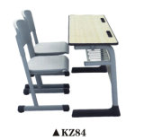 Metal and Wooden School Furniture/Student Desk and Chair