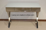 Modern Solid Wood Drawer Stainless Steel Console Table Side Table End Table Sideboard Dining Room Living Room Furniture