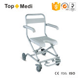 Small Size U Shape Seat Disabled Bath Shower Chair with Wheels for Handicapped Elderly