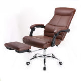 Office Modern Comfort Swivel PU Leather Recliner Chair with Footrest (SZ-OCK159)