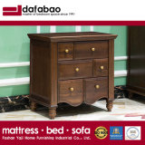 High Quality Bedroom Furniture Solid Wood Nightstand (AS816)