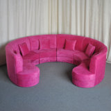 Modern Tub Leather Commercial Sofa for Night Club (SP-KS320)