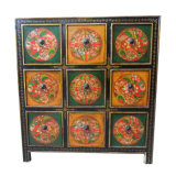 Antique Furniture Chinese Hand Painted Cabinet Lwb679