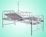 Two Crank Stainless Steel Hospital Bed (SLV-B4021S)