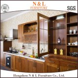 N&L Home Furniture America Style Solid Wood Kitchen Cabinets