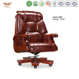 Antique Office Furniture Luxury Wooden Executive Chair (A-033)
