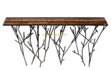 (CL-7703) Luxury Hotel Restaurant Villa Lobby Furniture Wooden Console Table