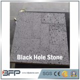 Black Hole Stone--Black Basalt for Garden Floor Tile
