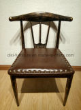 Stylish Elegantly Curved Metal Cafe/Dining Chairs/Elegant Metal Dining Chair with Back
