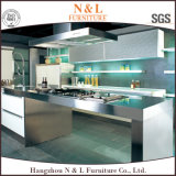 N&L Modern Style Metal Stainless Steel Outdoor Kitchen Cabinet
