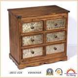 Wooden Cabinet Shabby Chic Furniture Multi-Drawer