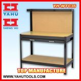 DIY Height Adjustable Wooden Stainless Steel Working Table Wth Drawers in Workshop (YH-WT009)