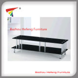 Home Furniture Classic Lonng Bench Black TV Stand (TV034)