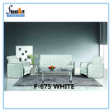 Office Furniture White Leather Office Sofa (KBF F675)