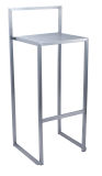 Stainless Steel Bar Chair with Backrest