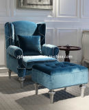 Post-Modern Style Living Room Wooden Fabric Leisure Sofa Set (LS-116-1 & LS-116-2)