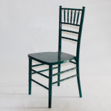 Dark Green Solid Wood Chiavari Chair for Wedding and Event