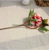 Wholesale Silk Artificial Red Peony Flowers Fake Peony Flowers for Wedding&Home Decoration