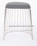 Metal Restaurant Stackable Wire Dining Counter Barstools Furniture