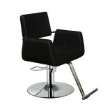 Styling Chair with Upholstered Arms Salon Beauty Barber Chair