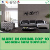 Luxury European Living Room Furniuture Coner Leather Sectional Sofa
