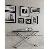 Hot Sale Tempered Glass Console Table