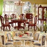 Dining Table with Arm Sofa Chair for Dining Room Furniture