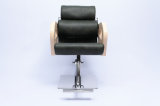 Salon Furniture China Solid Wood Armrest Adjustable Tufted Salon Chair