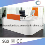 Chipboard Furniture Modern Melamine Office Desk Reception Table
