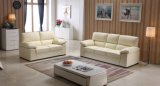 Bonded Leather Living Room 3 Seat Sofa, Black or Beige (HCH229)
