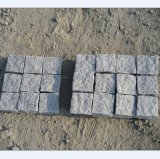 G684 Natural Split Black Granite Paving Stone