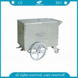 AG-Ss035A Ce ISO Stainless Steel Hospital Mobile Food Cart Meal Trolley
