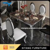 Modern Furniture Dining Set Stainless Steel Dinner Table
