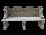 Antique Stone Marble Bench, Garden Furniture (2092)