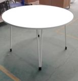No Foldable 4FT Modern Round Restaurant Table