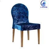 Fabric Upholstered Aluminum Frame Hotel Hall Chair (LT-D034)