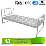 ISO9001&13485 Factory Beautiful Powder Coated Flat Nursing Home Bed
